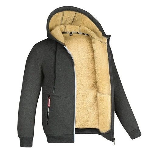 Mens sherpa fleece - fleece, lined
