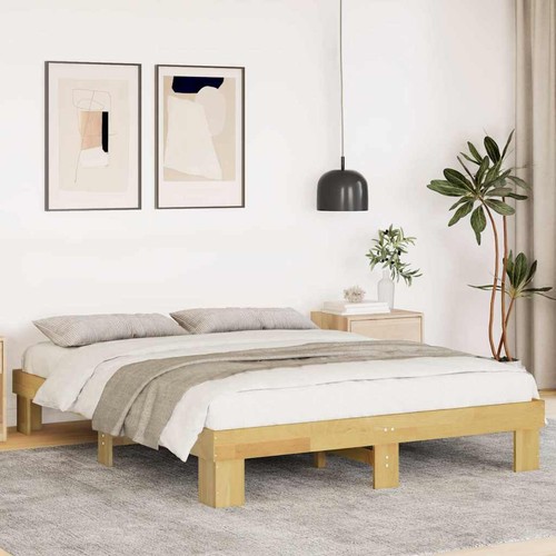 Bed frame without - frame,