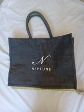 Neptune Hessian Tote Shopping
