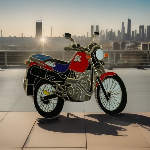 Detailed honda slr 650 enamel - slr,