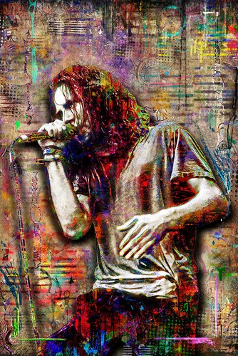 Eddie vedder poster - eddie,