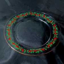 8" Salad Plate Clear Glass