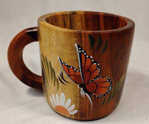 Wooden coffee tea mug costa - coffee/tea,