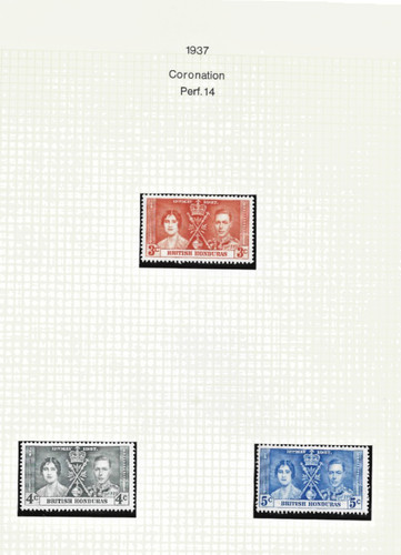 British honduras stamps george - stamps,