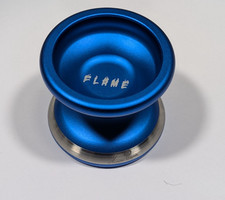 Yoyo Factory Flame Bimetal Yoyo Blue