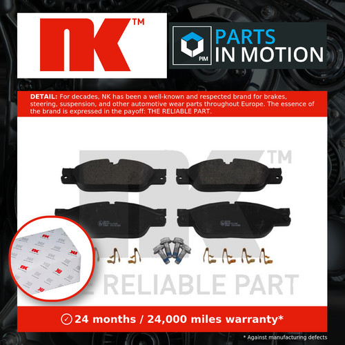 Brake pads set fits jaguar - brake,