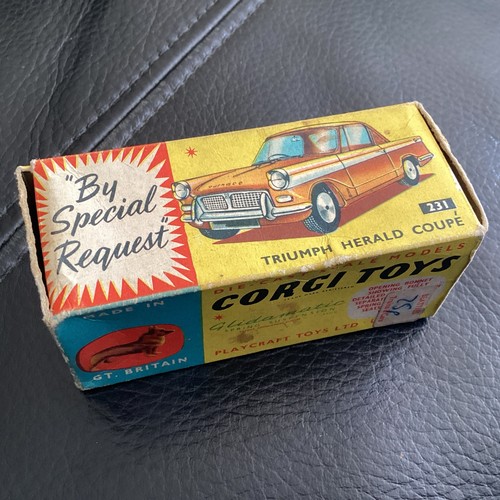 Corgi toys 231 triumph - 231,