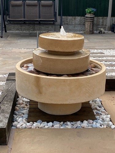 Chalfont mill stone fountain - chalfont,