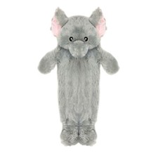 Novelty Hot Water Bottle Animal Character Warmer with Soft Plush Faux Fur Cover