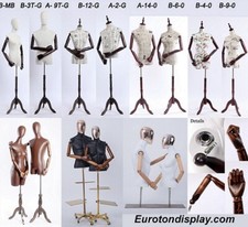 Fabric-covered dress form