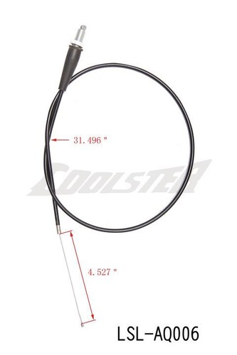 Dirt pit bike throttle - pit, cable