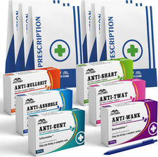 6Pcs Funny Joke Pill Boxes