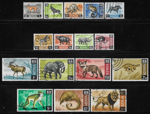 1966 1971 kenya animals - -,