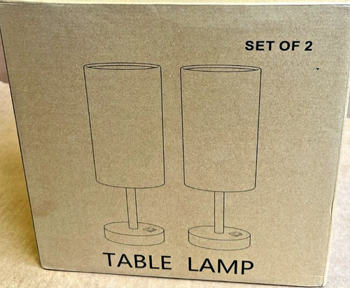 Touch bedside lamps set - bedside,