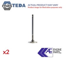 V94379 ENGINE EXHAUST EX VALVE AE 2PCS FOR JAGUAR X-TYPE 2.0 D 2L 96KW
