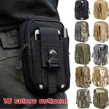 Tactical Waist Belt Bag Camping Military Molle Small Pouch Wallet Bum Hip Pack