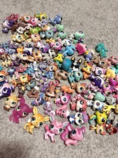 Massive Littlest Pet Shop Bundle Of Toy Figures LPS  Authentic