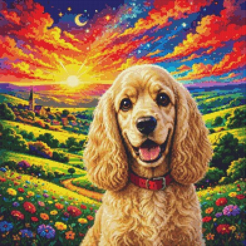 American cocker spaniel - cocker,