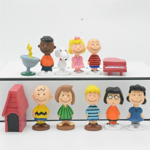 12pcs set peanuts cute - peanuts, snoopy