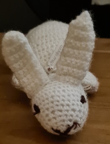 Knitted bunny rabbit - knitted,