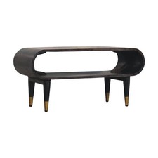 Curved edge media unit - tv,