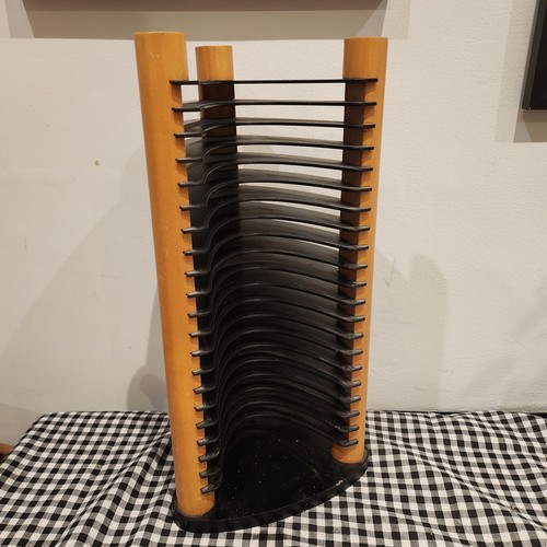 Tower rack holder wood - tower,