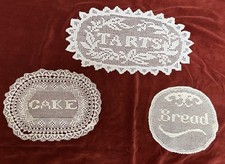 Three Vintage 1930’s crochet
