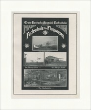 First German Automobile Technical School for Aviation Mainz GmbH Facsimile SP 303