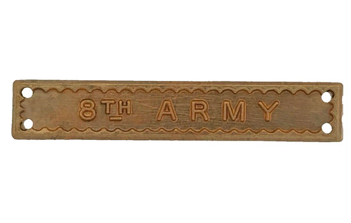 Wwii 8th army bar clasp - or, in