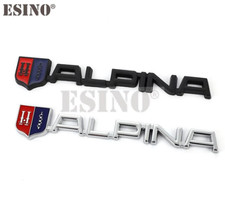 Chrome Alpina Emblem Rear Side