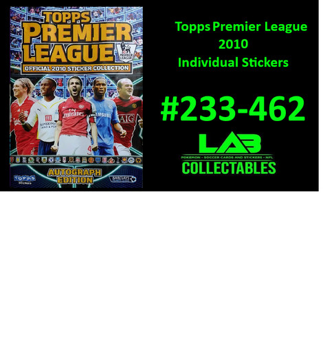Topps premier league 2010 - topps,