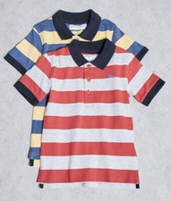 MINOTI BOYS STRIPE POLO SHIRT