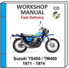 SUZUKI TS400 TM400 1971 1972