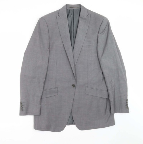 Ventuno mens grey wool - grey, blend