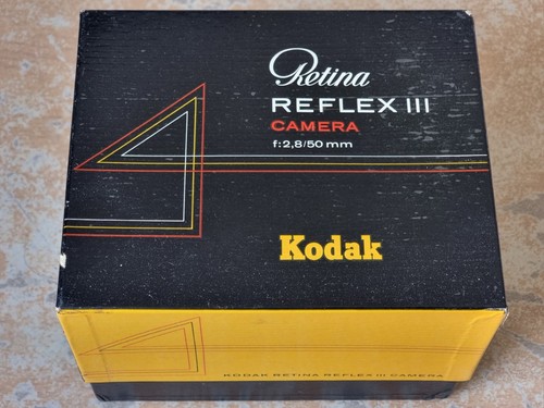 Kodak retina reflex iii - iii, film