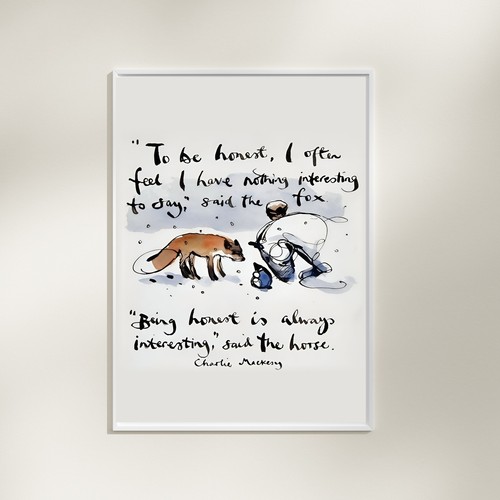 Charlie mackesy quote on - ,