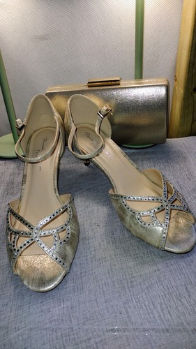 Paradox silver gold - low, heel