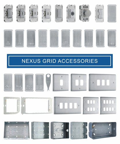 Nexus brushed steel - bg,