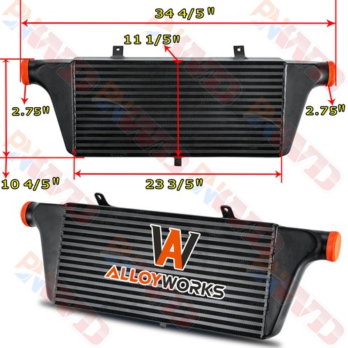 Front mount intercooler fit - front,
