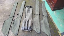 Avid Carp Rod Quiver Bag And 4