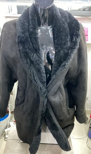 Black shearling women - black, women's