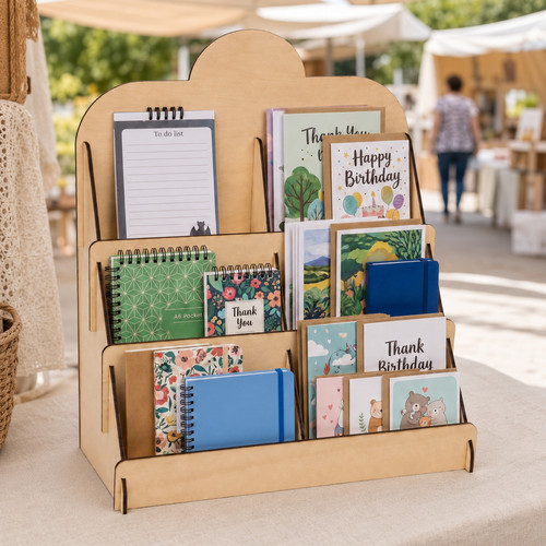 Craft fair greeting - fair, card