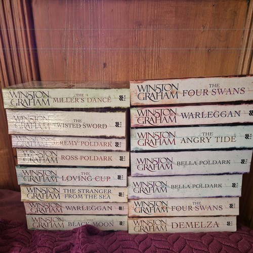 Poldark complete book - book, set