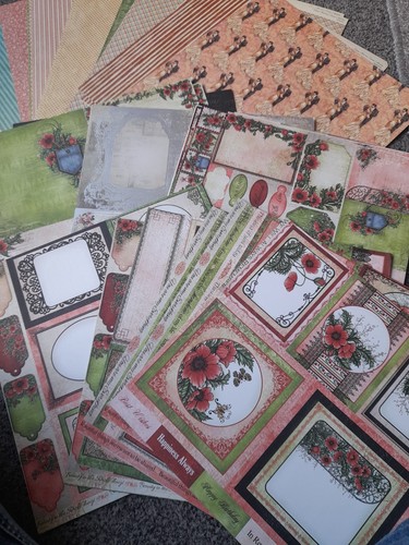 Patterned card stock - card,
