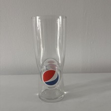 Retro Pepsi Pint Glass Bar Pub