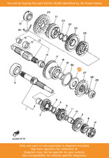 YAMAHA Oil Seal, 93102-35369 OEM RD350LC FZX750 RZ350 YFZ350