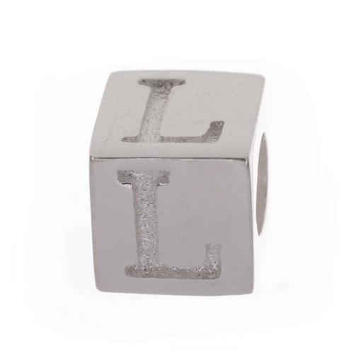 Sterling silver alphabet - silver,