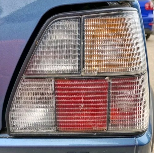 Volkswagen golf mk2 white - volkswagen, rear