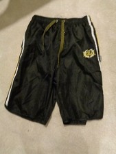 EVERLAST Boxers Shorts Black Medium with Yello and white stripes