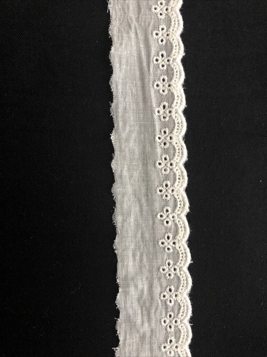 White cotton embroidered - white,